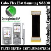 Cabo Flex Flat Samsung S3500 - FRETE GRÁTIS
