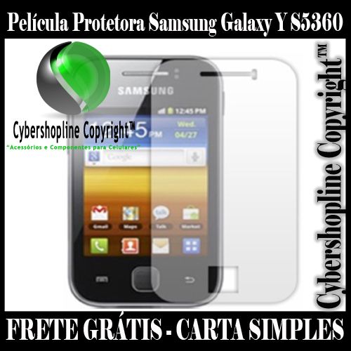 Película Protetora Samsung Galaxy Y S5360
