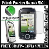 Película Protetora Motorola Mb501