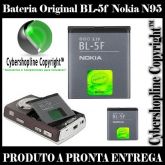 Bateria Original Bl-5f NokiaN95 6210n E65 N96 - FRETE GRÁTIS