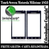 Touch Screen Motorola Milistone A853 - FRETE GRÁTIS