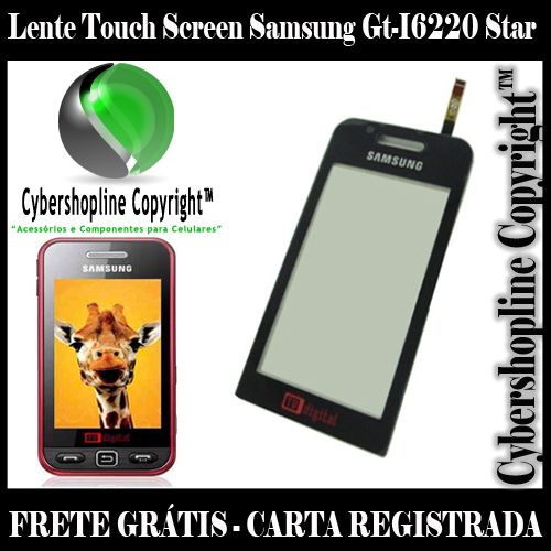 TOUCH SCREEN SAMSUNG STAR TV I6220 STAR - FRETE GRÁTIS