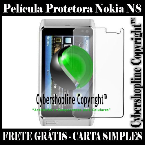 Película Protetora Nokia N8 Transparente