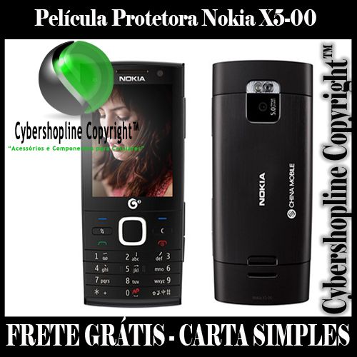 Película Protetora Nokia X5-00