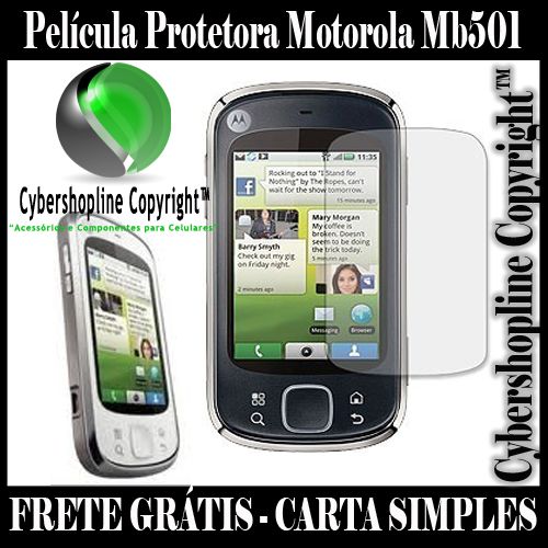 Película Protetora Motorola Mb501