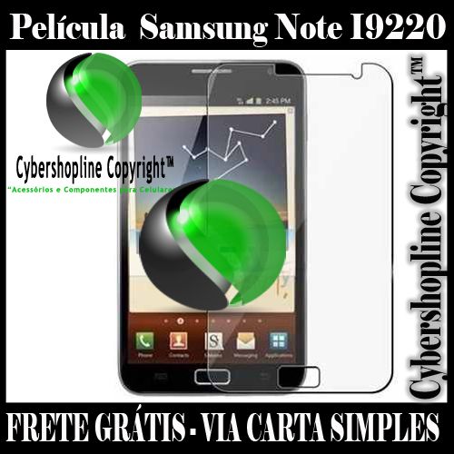 PELICULA PROTETORA SAMSUNG NOTE I9220