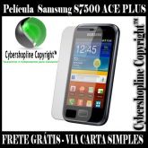 PELICULA PROTETORA SAMSUNG S7500 ACE PLUS