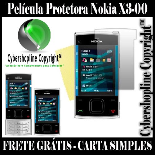 Película Protetora Nokia X3-00